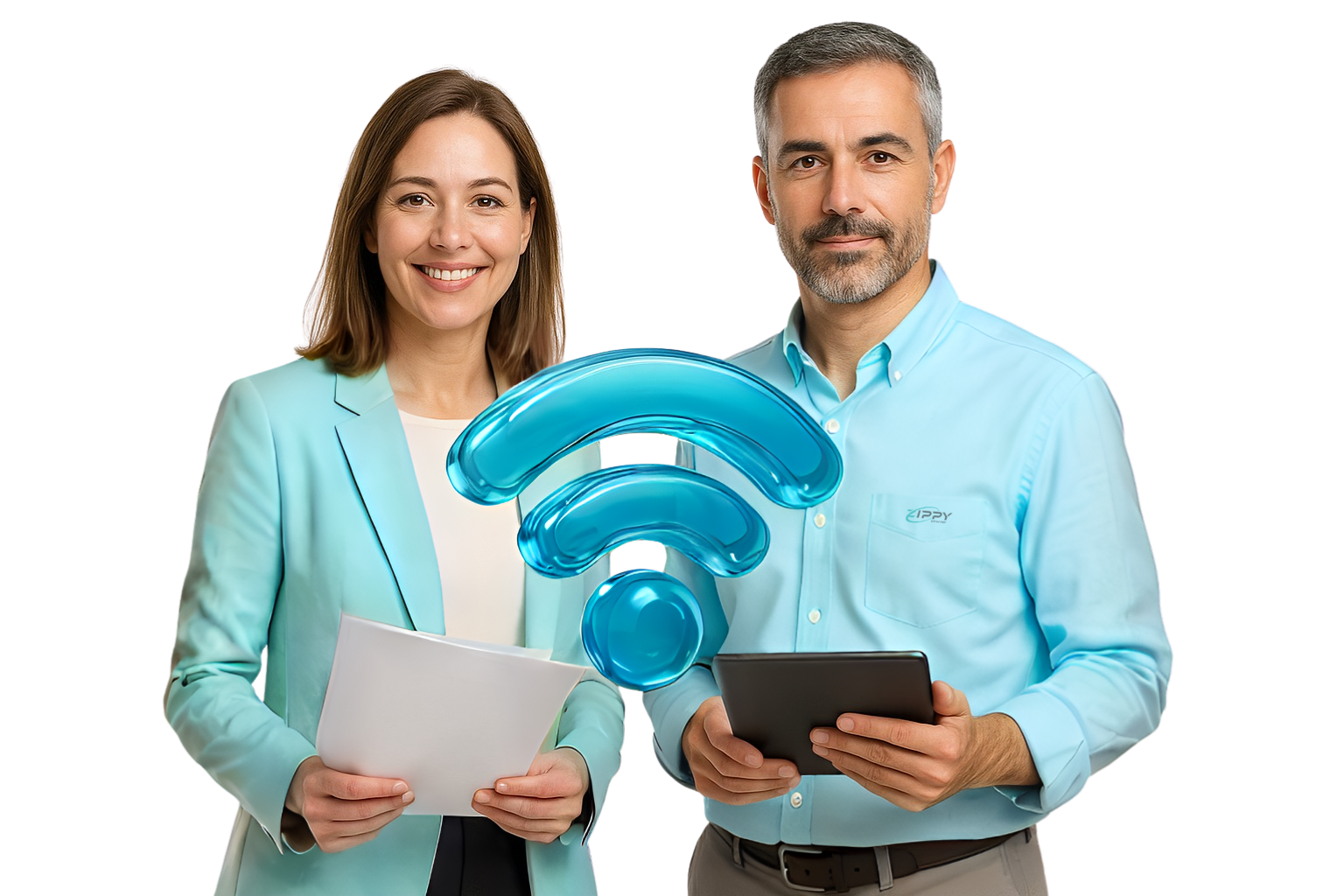 Síndico profissional representando gestão inteligente de condomínios